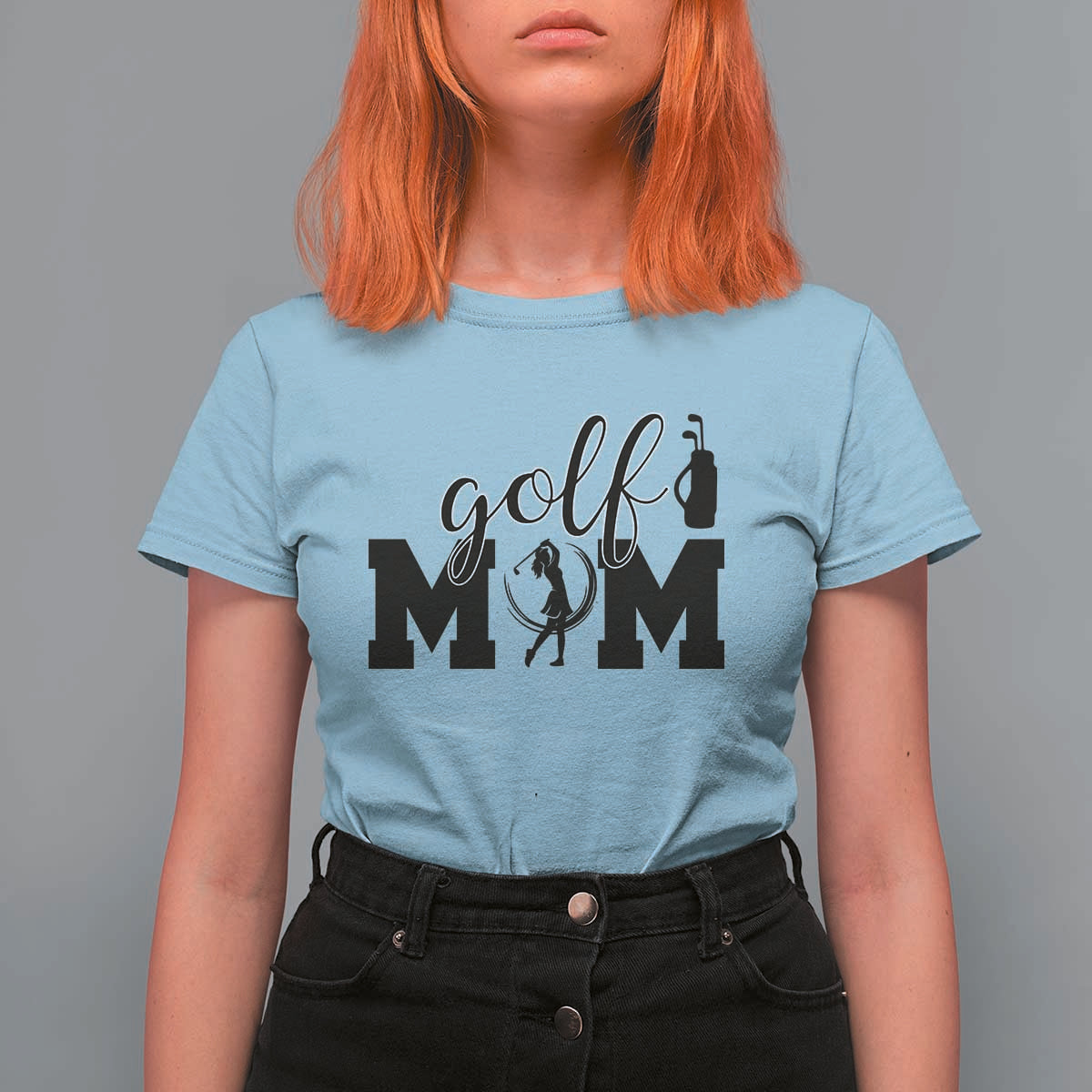 Proud Golf Mom Lifestyle T Shirt For Women Sports Gift Idea - Wonder Print Shop