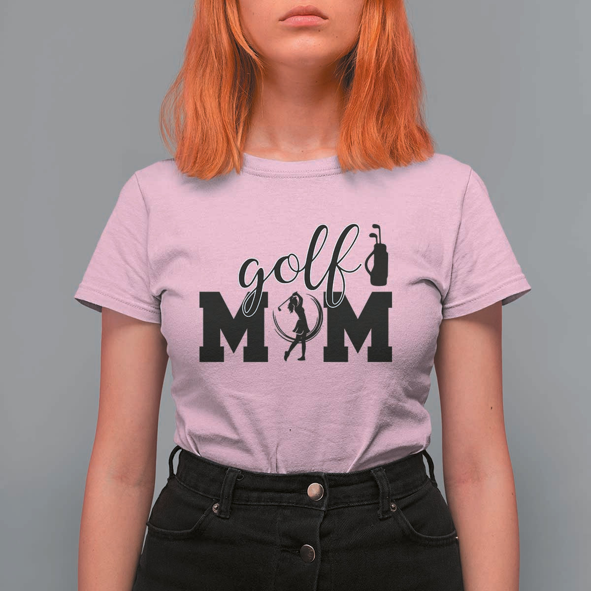 Proud Golf Mom Lifestyle T Shirt For Women Sports Gift Idea - Wonder Print Shop