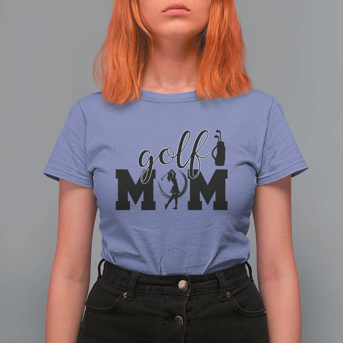 Proud Golf Mom Lifestyle T Shirt For Women Sports Gift Idea - Wonder Print Shop