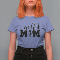 Proud Golf Mom Lifestyle T Shirt For Women Sports Gift Idea - Wonder Print Shop