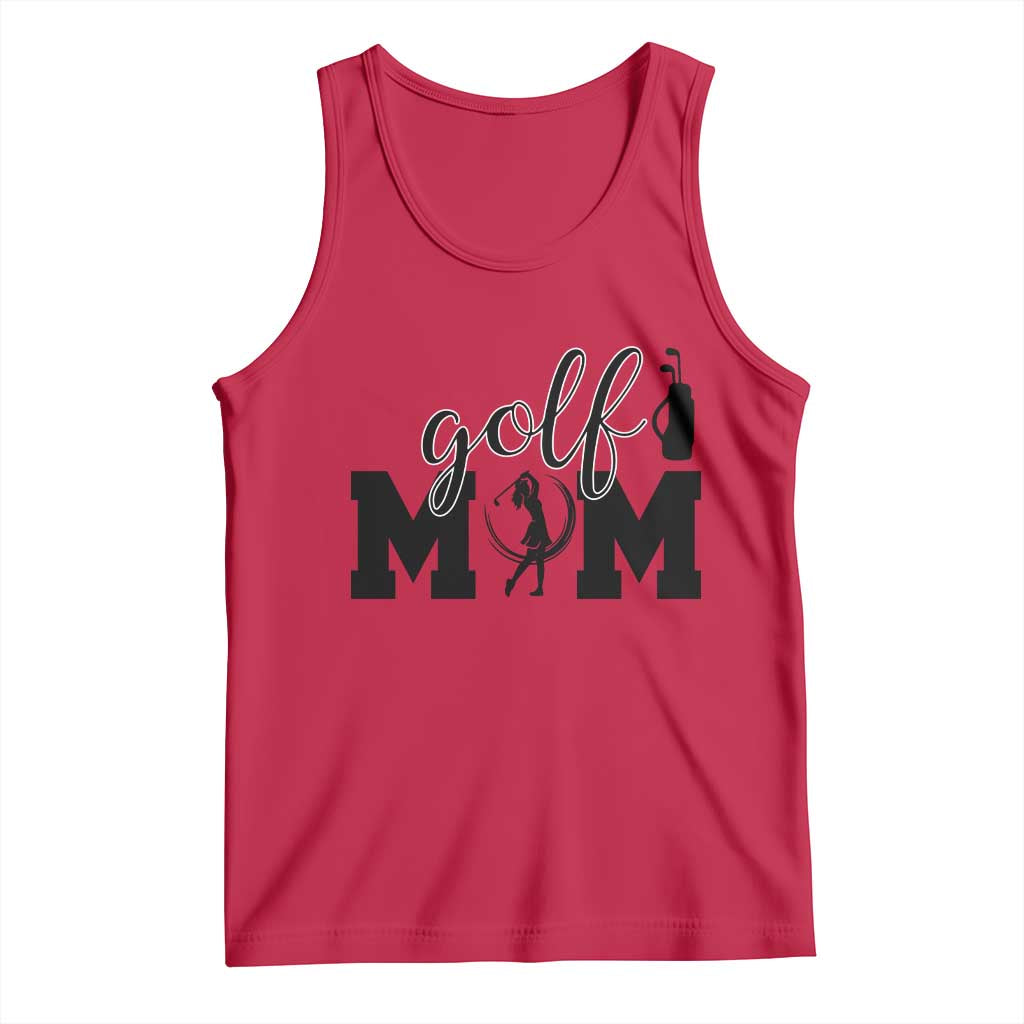 Proud Golf Mom Lifestyle Tank Top Sports Gift Idea - Wonder Print Shop