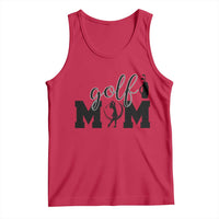 Proud Golf Mom Lifestyle Tank Top Sports Gift Idea - Wonder Print Shop