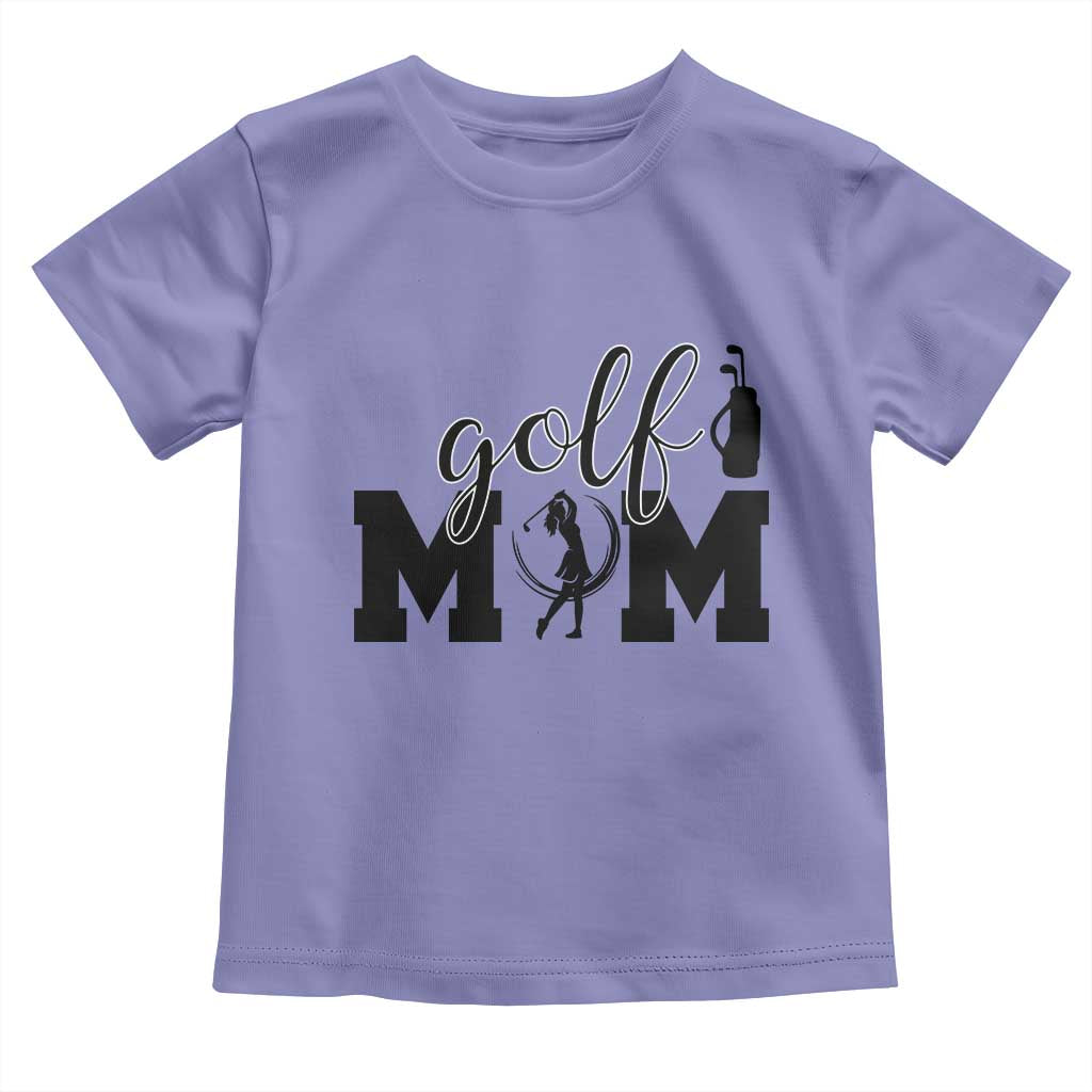 Proud Golf Mom Lifestyle Toddler T Shirt Sports Gift Idea - Wonder Print Shop