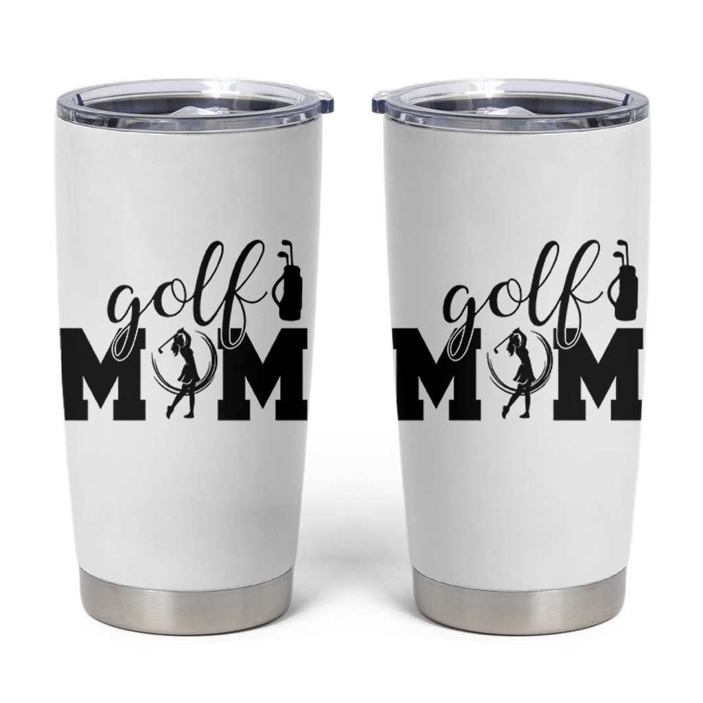 Proud Golf Mom Lifestyle Tumbler Cup Sports Gift Idea - Wonder Print Shop