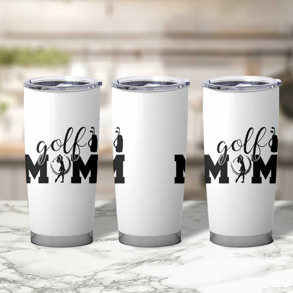 Proud Golf Mom Lifestyle Tumbler Cup Sports Gift Idea - Wonder Print Shop