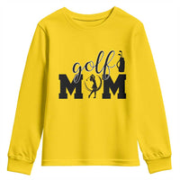 Proud Golf Mom Lifestyle Youth Sweatshirt Sports Gift Idea - Wonder Print Shop
