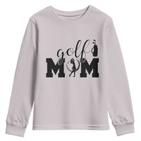 Proud Golf Mom Lifestyle Youth Sweatshirt Sports Gift Idea - Wonder Print Shop