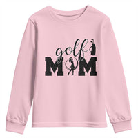 Proud Golf Mom Lifestyle Youth Sweatshirt Sports Gift Idea - Wonder Print Shop