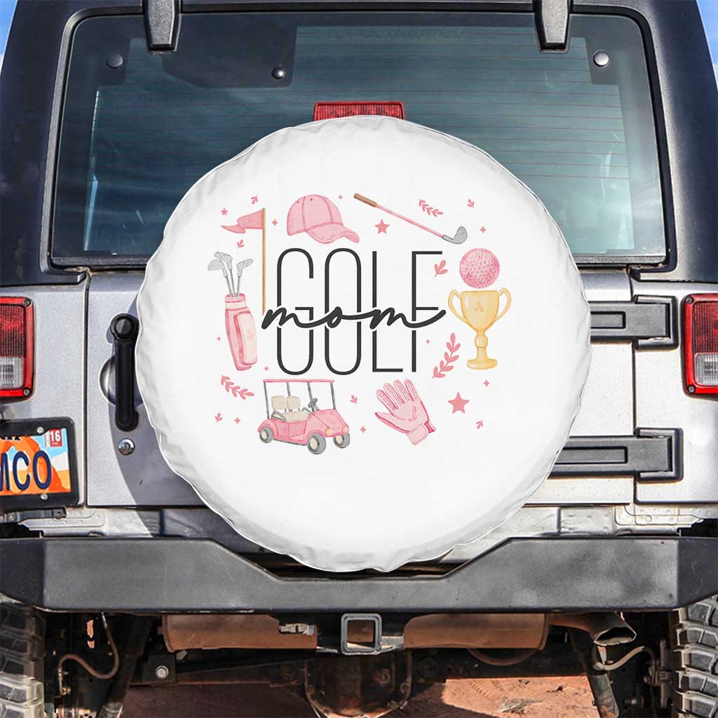 Golf Mom Life Proud Spare Tire Cover Sports Lover Gift - Wonder Print Shop