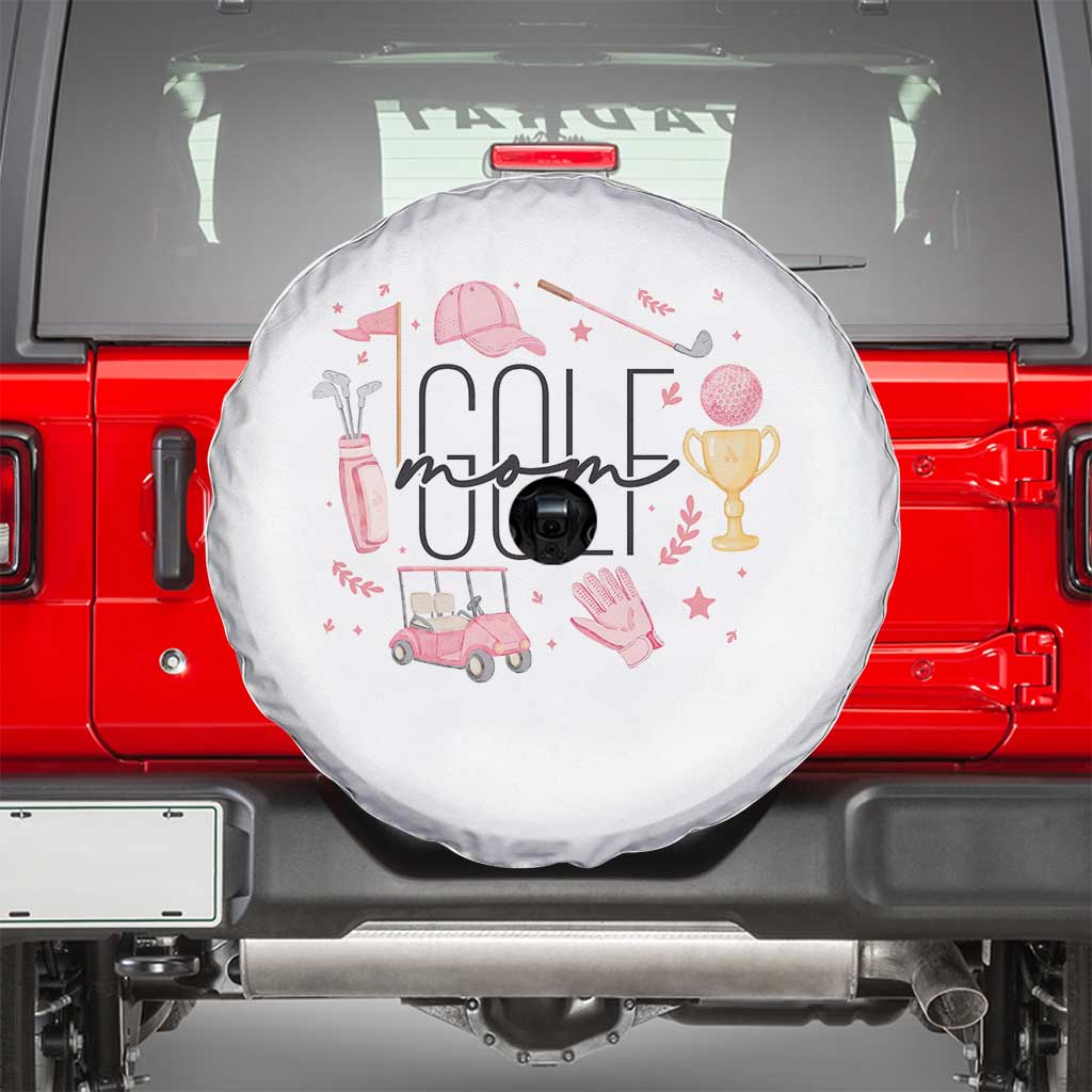 Golf Mom Life Proud Spare Tire Cover Sports Lover Gift - Wonder Print Shop