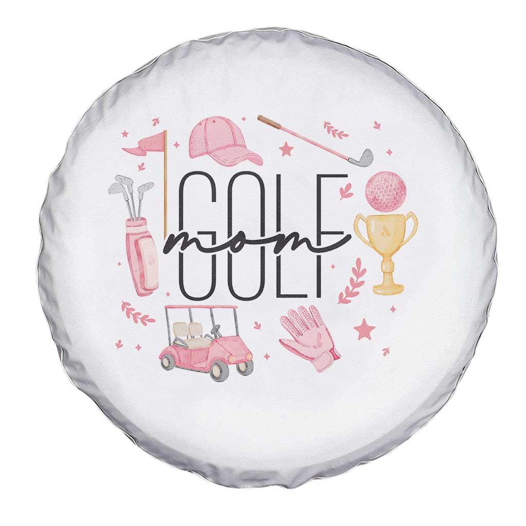 Golf Mom Life Proud Spare Tire Cover Sports Lover Gift - Wonder Print Shop