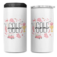 Golf Mom Life Proud 4 in 1 Can Cooler Tumbler Sports Lover Gift - Wonder Print Shop