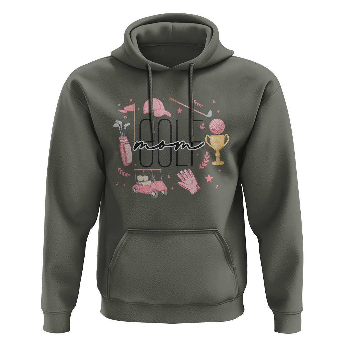 Golf Mom Life Proud Hoodie Sports Lover Gift - Wonder Print Shop
