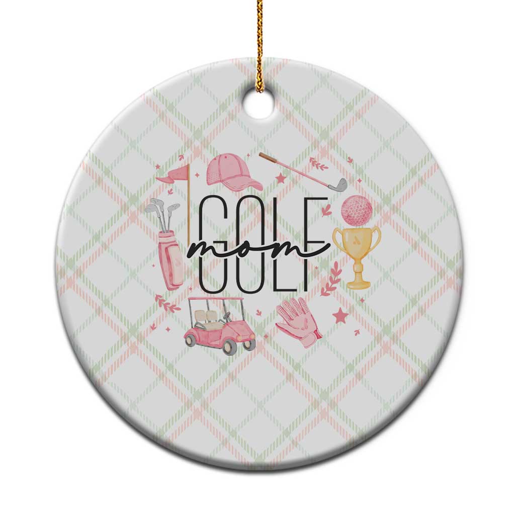 Golf Mom Life Proud Ceramic Ornament Sports Lover Gift - Wonder Print Shop