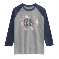 Golf Mom Life Proud Raglan Shirt Sports Lover Gift - Wonder Print Shop
