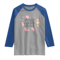 Golf Mom Life Proud Raglan Shirt Sports Lover Gift - Wonder Print Shop