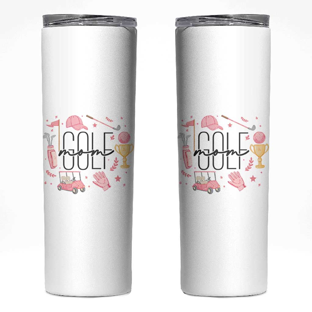 Golf Mom Life Proud Skinny Tumbler Sports Lover Gift - Wonder Print Shop