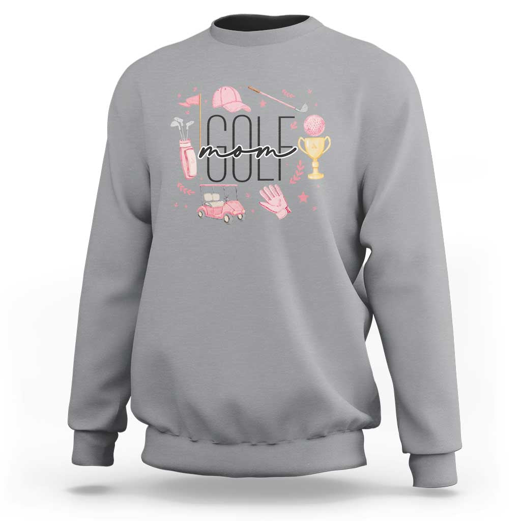 Golf Mom Life Proud Sweatshirt Sports Lover Gift - Wonder Print Shop