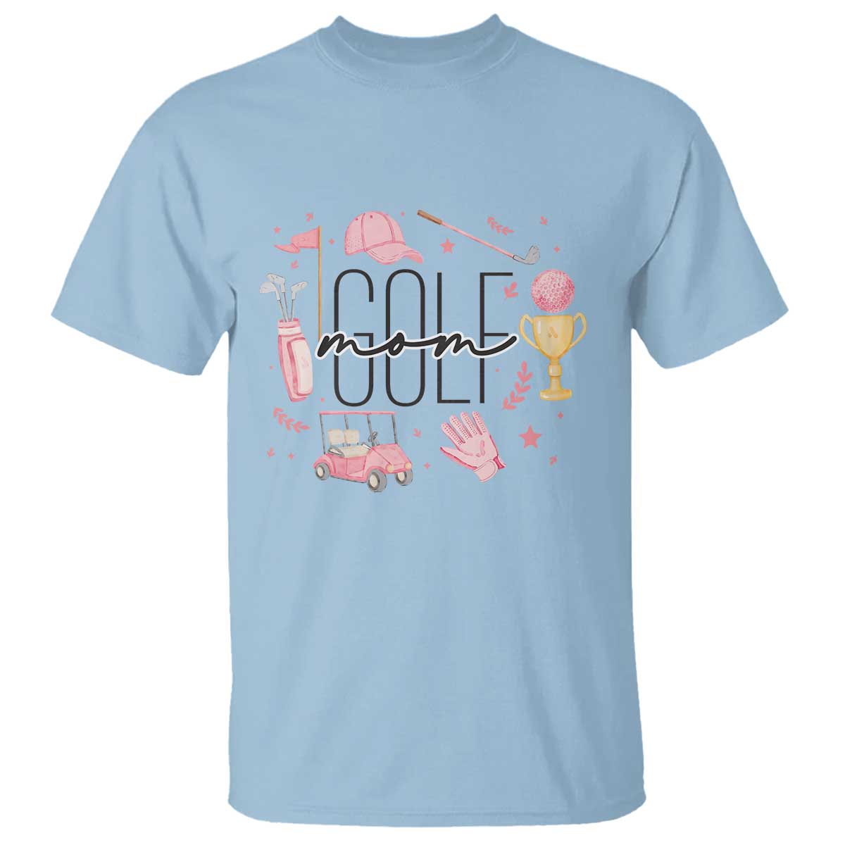 Golf Mom Life Proud T Shirt Sports Lover Gift - Wonder Print Shop