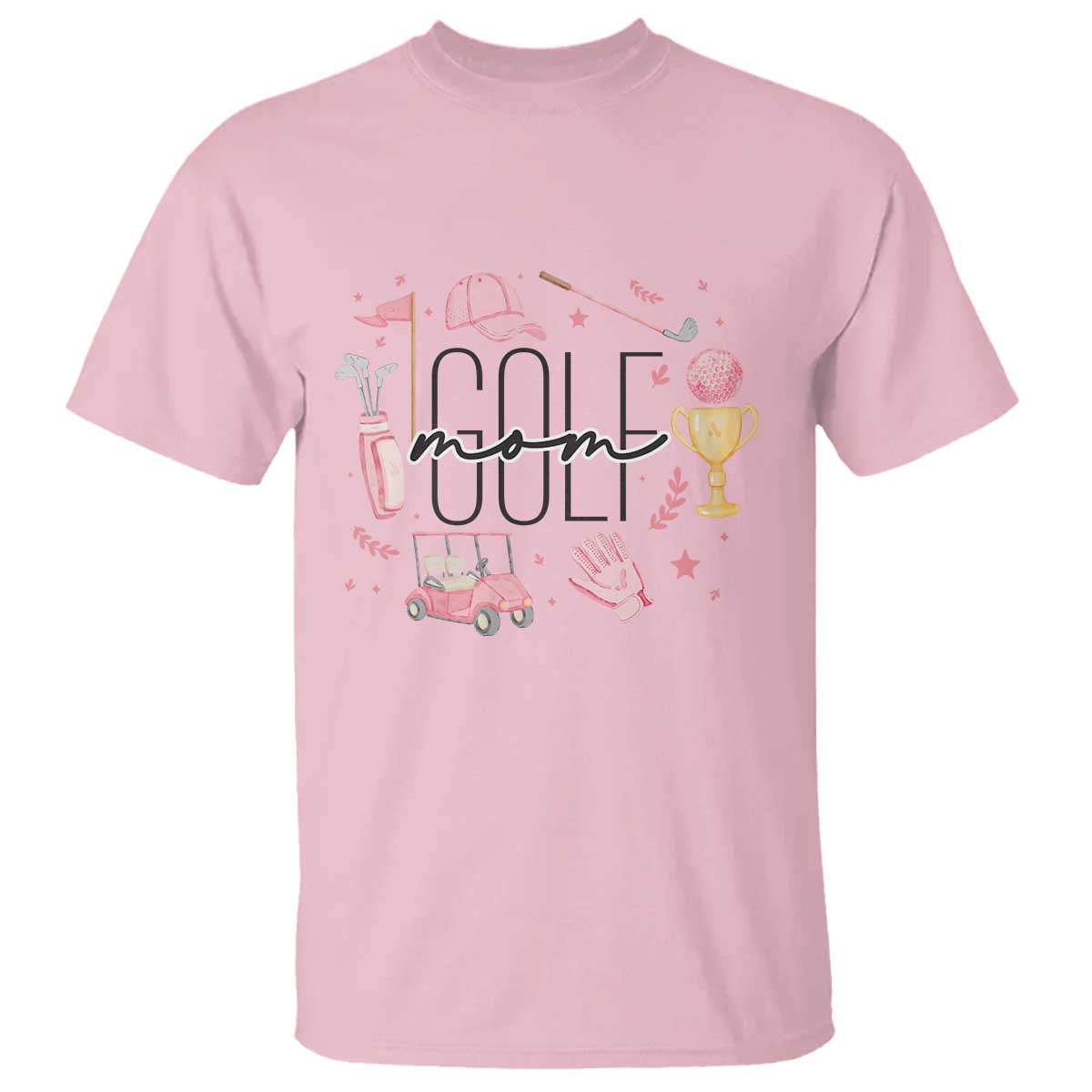 Golf Mom Life Proud T Shirt Sports Lover Gift - Wonder Print Shop