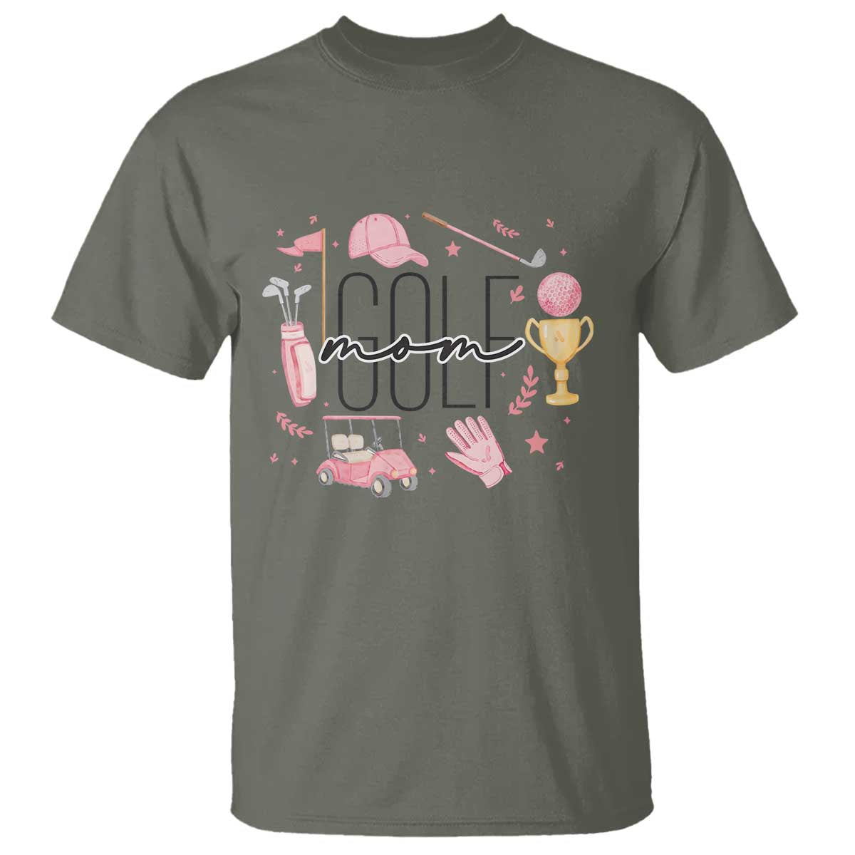 Golf Mom Life Proud T Shirt Sports Lover Gift - Wonder Print Shop