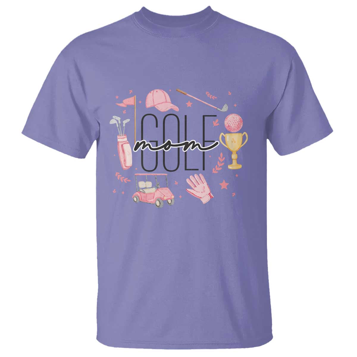 Golf Mom Life Proud T Shirt Sports Lover Gift - Wonder Print Shop
