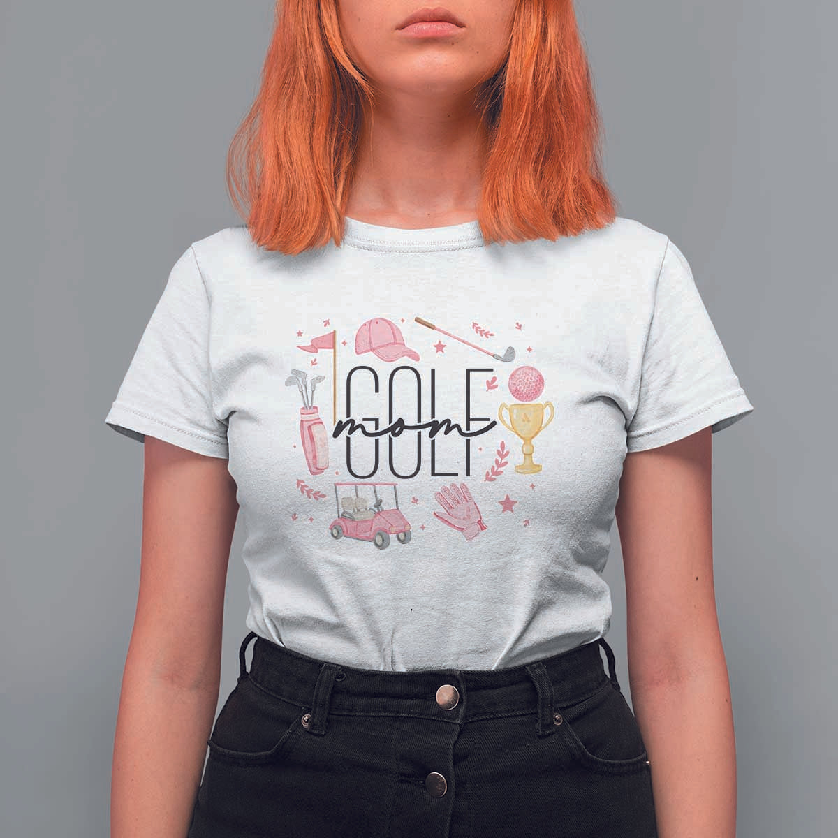 Golf Mom Life Proud T Shirt For Women Sports Lover Gift - Wonder Print Shop