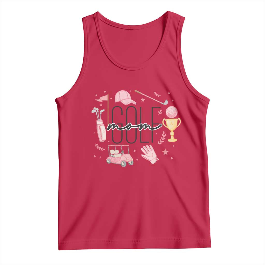 Golf Mom Life Proud Tank Top Sports Lover Gift - Wonder Print Shop