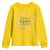 Golf Mom Life Proud Youth Sweatshirt Sports Lover Gift - Wonder Print Shop