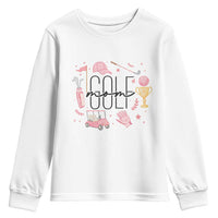 Golf Mom Life Proud Youth Sweatshirt Sports Lover Gift - Wonder Print Shop