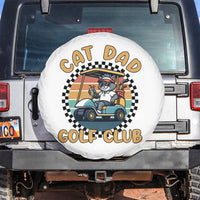 Cat Dad Golf Club Spare Tire Cover Funny Sports Lover Gift - Wonder Print Shop