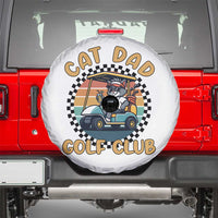 Cat Dad Golf Club Spare Tire Cover Funny Sports Lover Gift - Wonder Print Shop