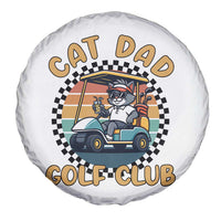Cat Dad Golf Club Spare Tire Cover Funny Sports Lover Gift - Wonder Print Shop