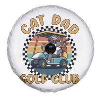 Cat Dad Golf Club Spare Tire Cover Funny Sports Lover Gift - Wonder Print Shop