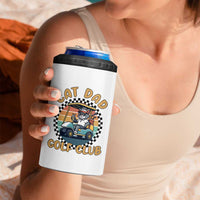 Cat Dad Golf Club 4 in 1 Can Cooler Tumbler Funny Sports Lover Gift - Wonder Print Shop