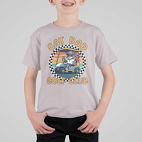 Cat Dad Golf Club T Shirt For Kid Funny Sports Lover Gift - Wonder Print Shop