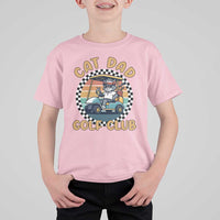 Cat Dad Golf Club T Shirt For Kid Funny Sports Lover Gift - Wonder Print Shop