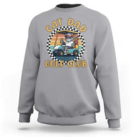 Cat Dad Golf Club Sweatshirt Funny Sports Lover Gift - Wonder Print Shop