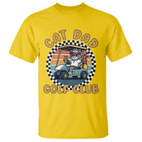 Cat Dad Golf Club T Shirt Funny Sports Lover Gift - Wonder Print Shop