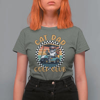 Cat Dad Golf Club T Shirt For Women Funny Sports Lover Gift - Wonder Print Shop