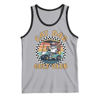 Cat Dad Golf Club Tank Top Funny Sports Lover Gift - Wonder Print Shop
