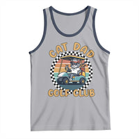 Cat Dad Golf Club Tank Top Funny Sports Lover Gift - Wonder Print Shop