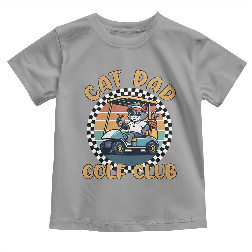 Cat Dad Golf Club Toddler T Shirt Funny Sports Lover Gift - Wonder Print Shop