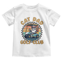 Cat Dad Golf Club Toddler T Shirt Funny Sports Lover Gift - Wonder Print Shop