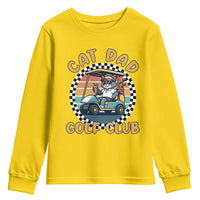 Cat Dad Golf Club Youth Sweatshirt Funny Sports Lover Gift - Wonder Print Shop