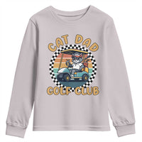 Cat Dad Golf Club Youth Sweatshirt Funny Sports Lover Gift - Wonder Print Shop