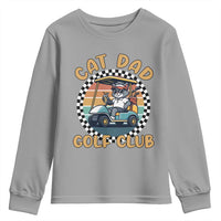 Cat Dad Golf Club Youth Sweatshirt Funny Sports Lover Gift - Wonder Print Shop