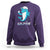 Golphin Dolphin Pun Sweatshirt Funny Golf Gift - Wonder Print Shop