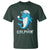 Golphin Dolphin Pun T Shirt Funny Golf Gift - Wonder Print Shop