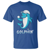 Golphin Dolphin Pun T Shirt Funny Golf Gift - Wonder Print Shop